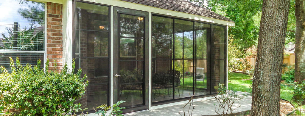 3-Lite Horizontal Sliding Porch Windows