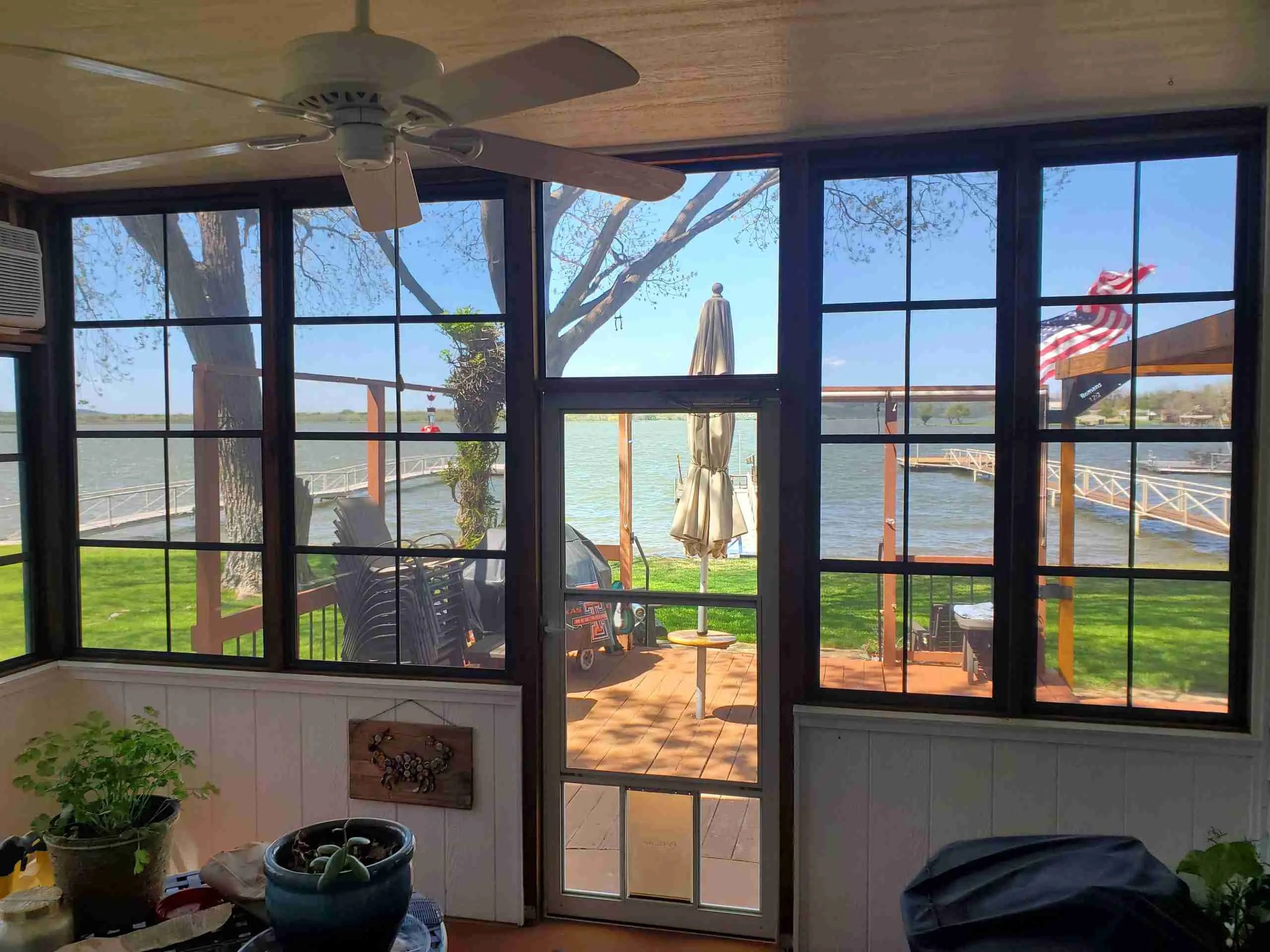 2-Lite Horizontal Sliding Porch Windows