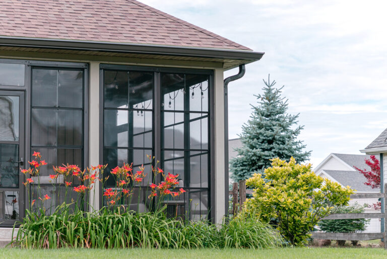 4 Track Vertical Porch Windows
