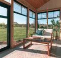 4 Track Vertical Porch Windows